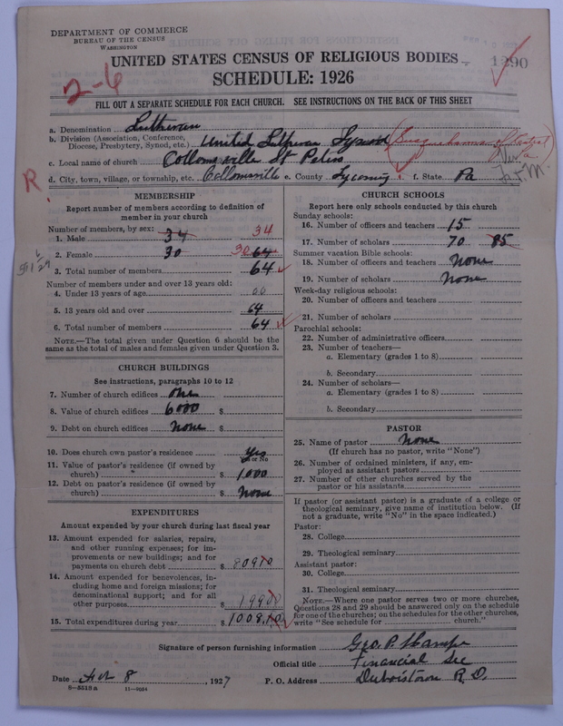 Scan of United Lutheran Church in America: 1290