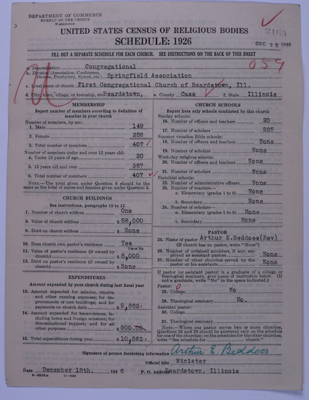 Scan of Congregational Churches: 2165