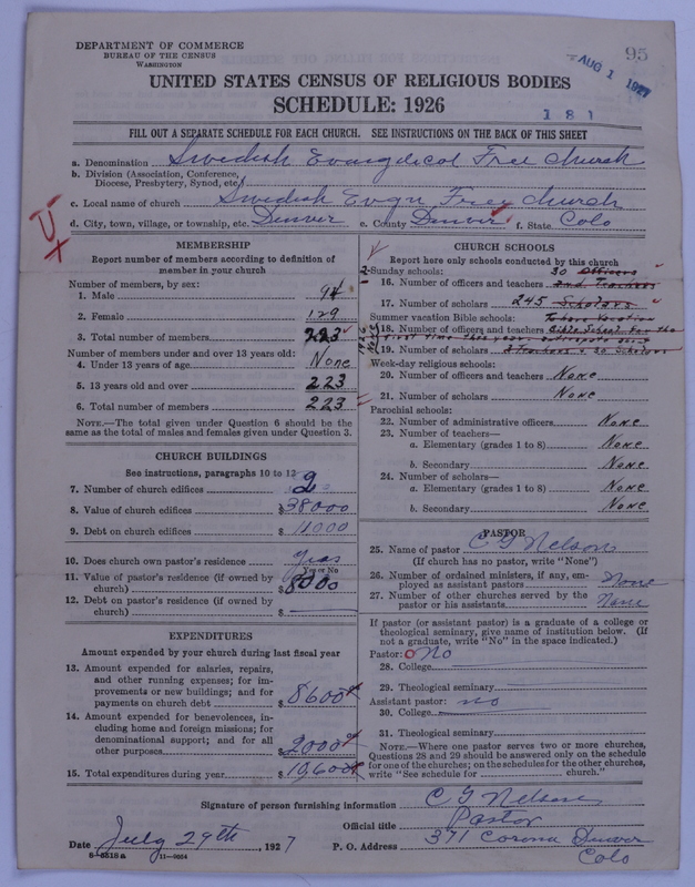 Scan of Swedish Evangelical Free Church of the United States of America: 95