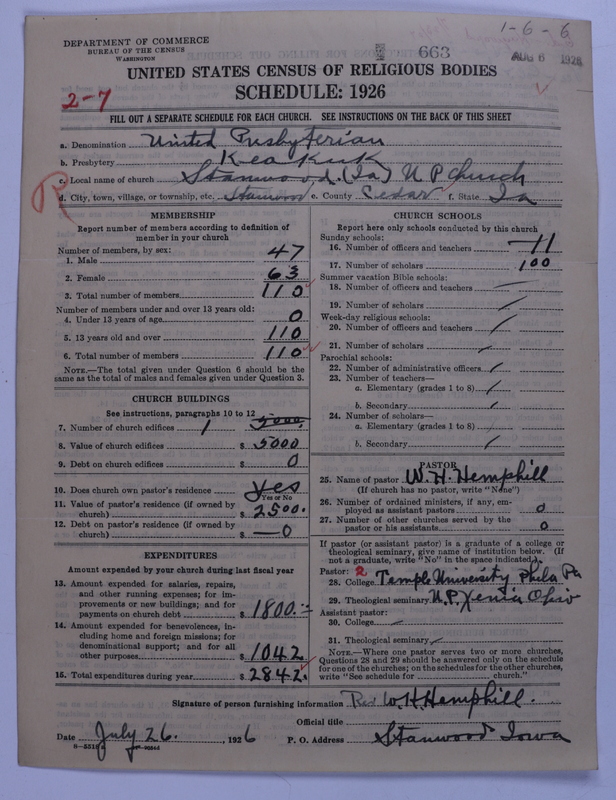 Scan of United Presbyterian Church of North America: 663