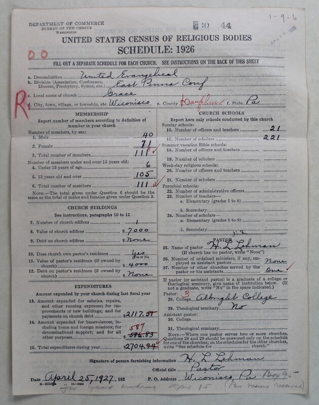 Scan of Evangelical Congregational Church: 44