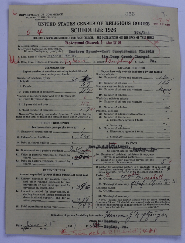 Scan of Reformed Church in the United States: 355