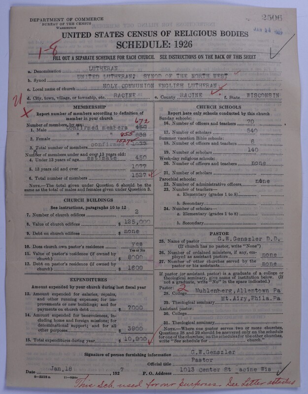 Scan of United Lutheran Church in America: 2506