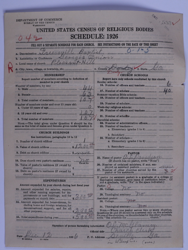 Scan of Free Will Baptists: 553