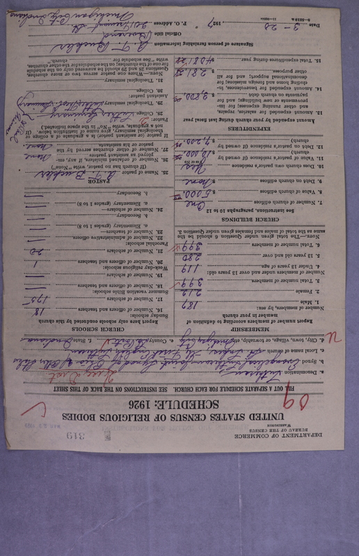 Scan of Synod of the Reformed Presbyterian Church of North America: 319