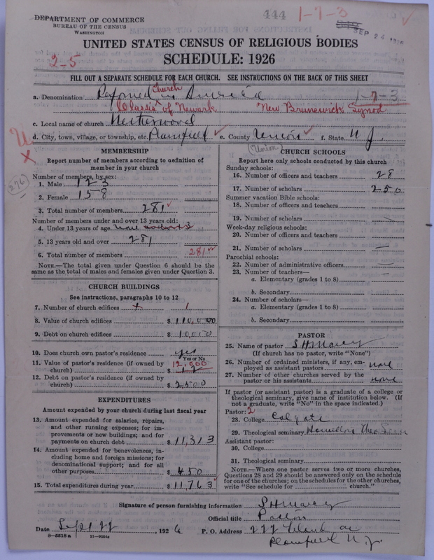Scan of Reformed Church in America: 444