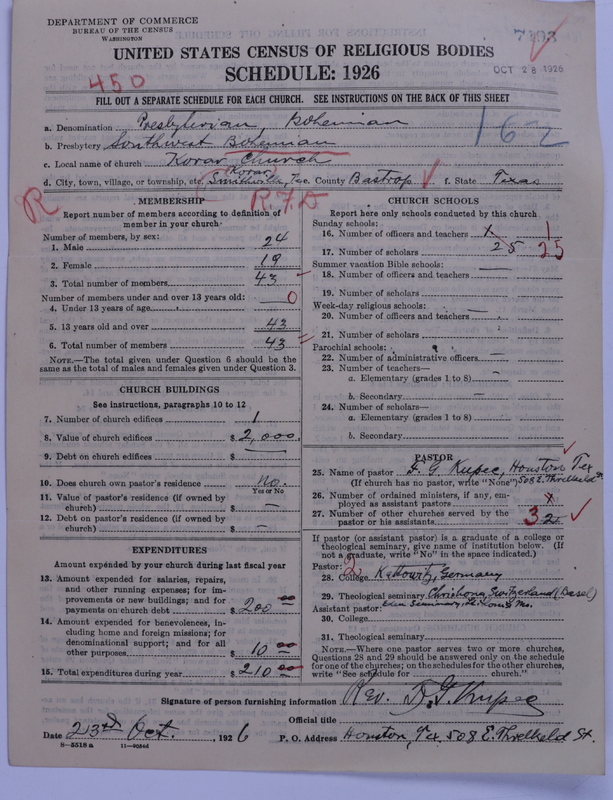 Scan of Presbyterian Church in the United States: 7493