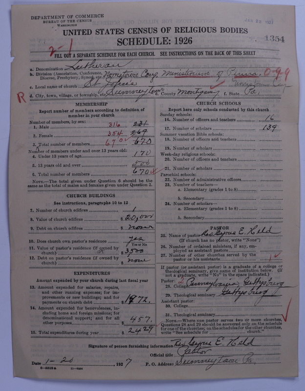 Scan of United Lutheran Church in America: 1354