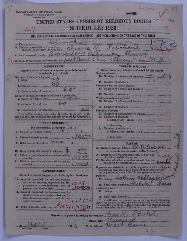 Scan of Reformed Church in America: 24