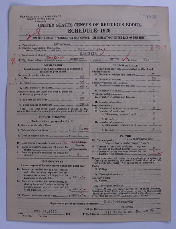 Scan of United Lutheran Church in America: 3054
