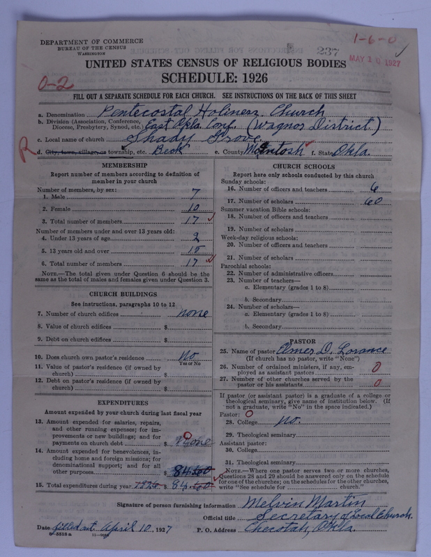 Scan of Pentecostal Holiness Church: 237