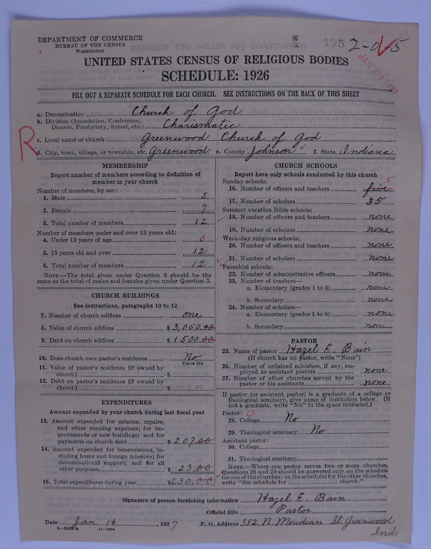 Scan of Church of God (Headquarters, Anderson, Ind.): 175