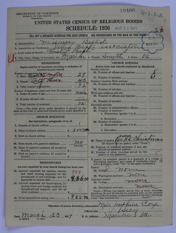 Scan of Negro Baptists: 19480