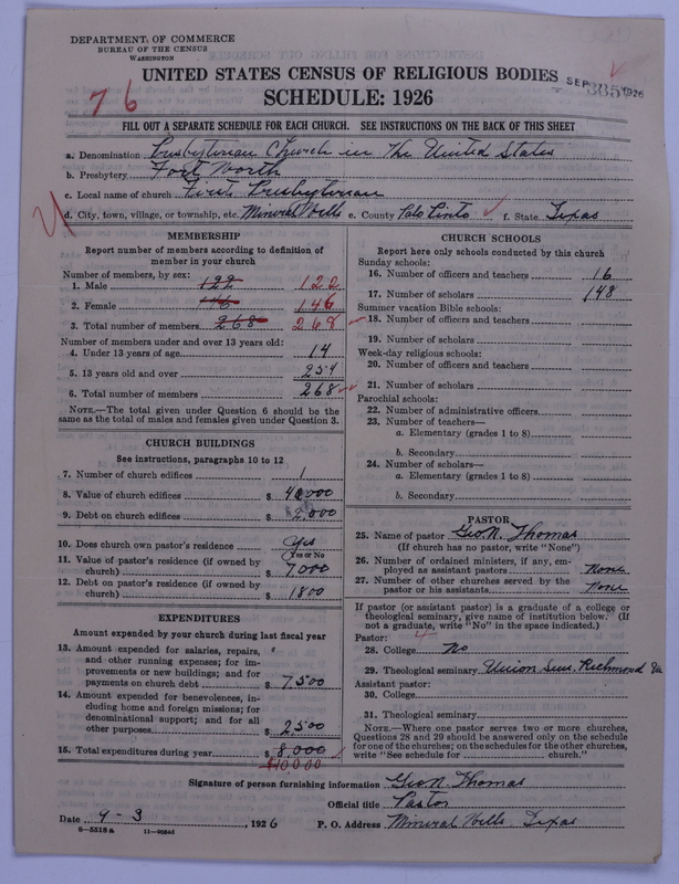 Scan of Presbyterian Church in the United States: 3357