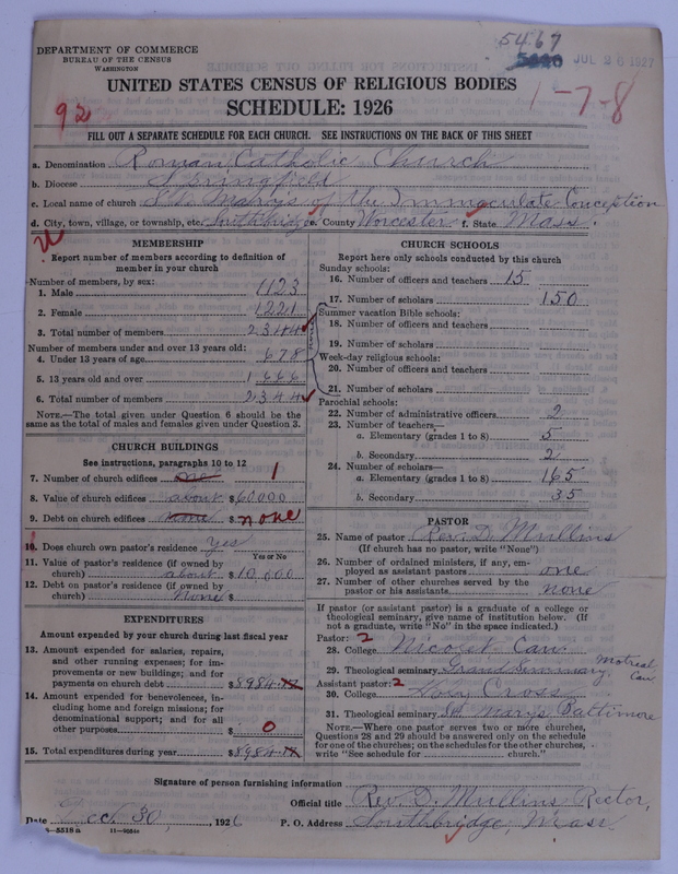 Scan of Roman Catholic Church: 5467