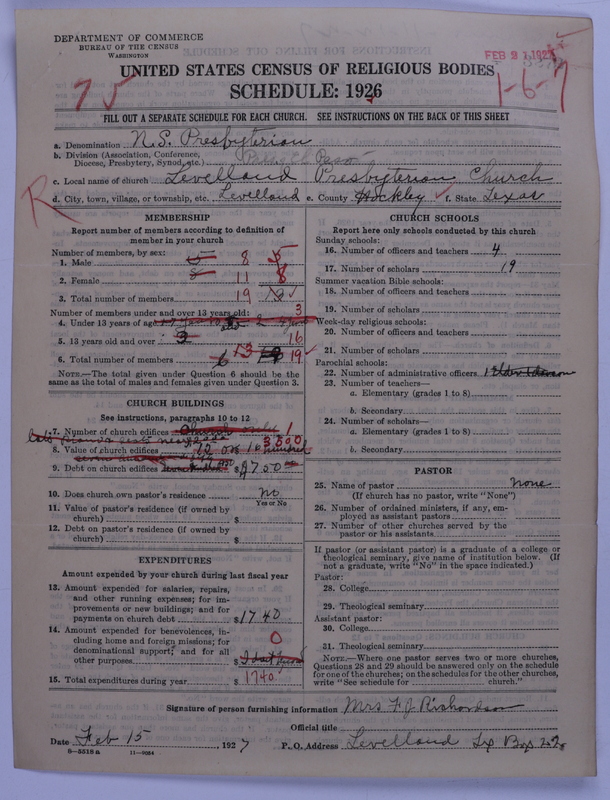 Scan of Presbyterian Church in the United States: 3272