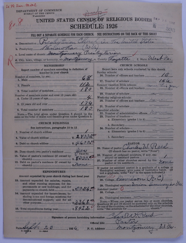 Scan of Presbyterian Church in the United States: 593