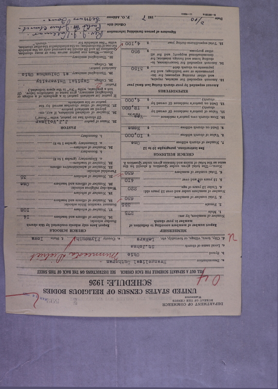 Scan of Synod of the Reformed Presbyterian Church of North America: 592
