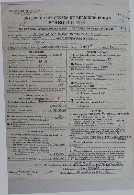 Scan of Church of the United Brethren in Christ: 75