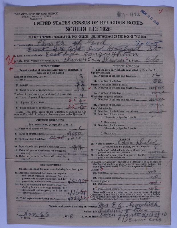 Scan of Church of God (Headquarters, Anderson, Ind.): 842