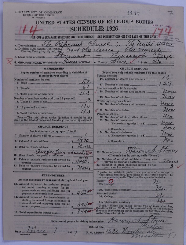 Scan of Reformed Church in the United States: 1147