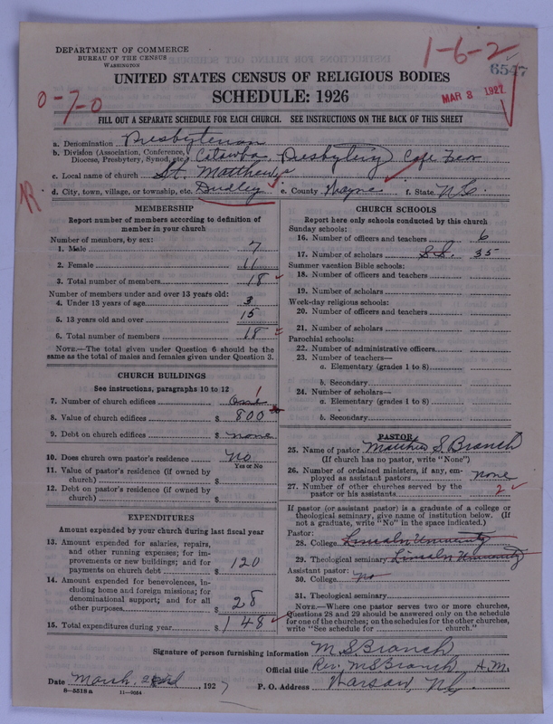 Scan of Presbyterian Church in the United States of America: 6547