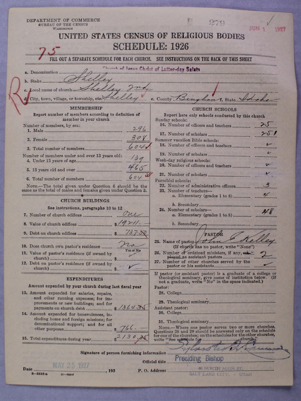 Scan of Church of Jesus Christ of Latter-day Saints: 279