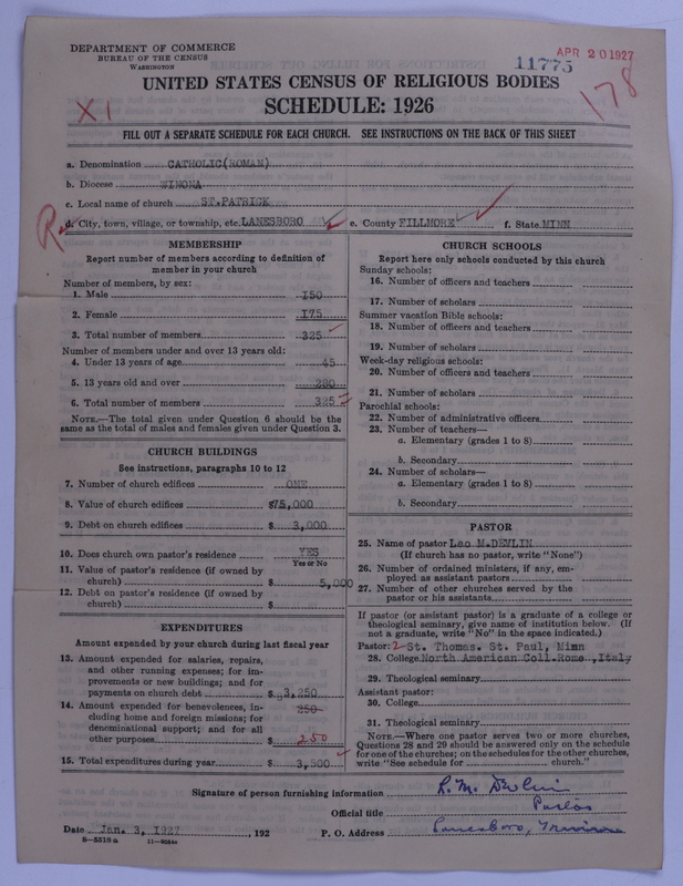 Scan of Roman Catholic Church: 11775