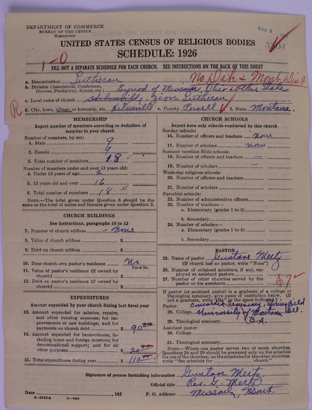 Scan of Evangelical Lutheran Synodical Conference of America: Evangelical Lutheran Synod of Missouri, Ohio, and Other States: 3504