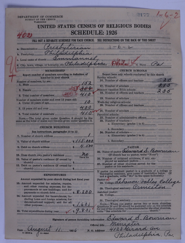 Scan of Presbyterian Church in the United States of America: 2177
