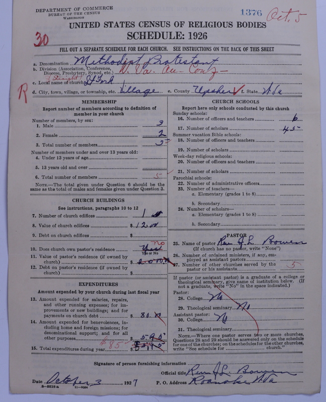 Scan of Methodist Protestant Church: 1376