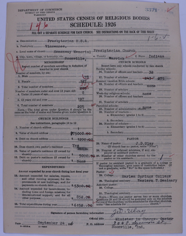 Scan of Presbyterian Church in the United States of America: 3371