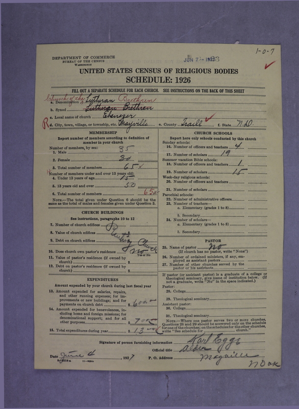 Scan of Church of the Lutheran Brethren of America: 23