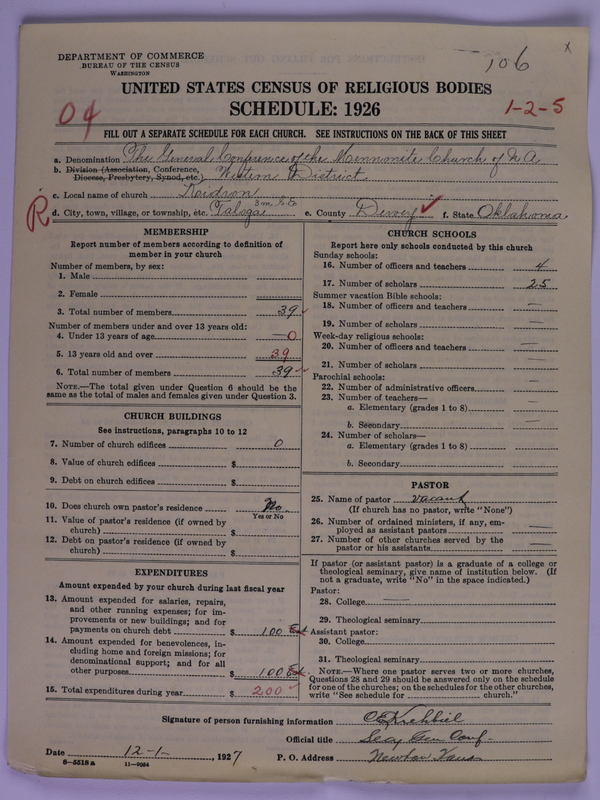 Scan of General Conference of the Mennonite Church of North America: 106