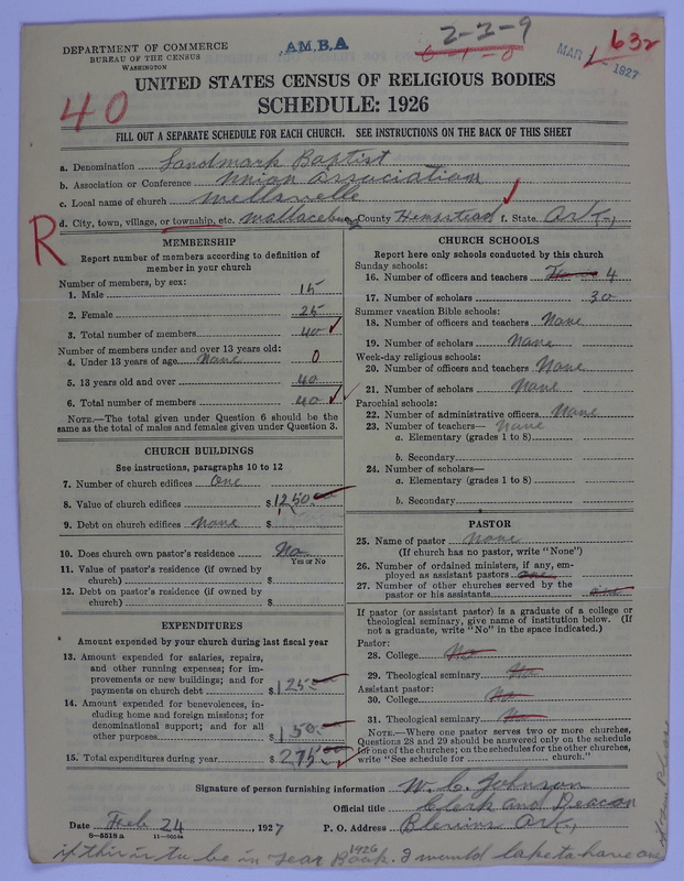Scan of Landmark Baptist of America: 632