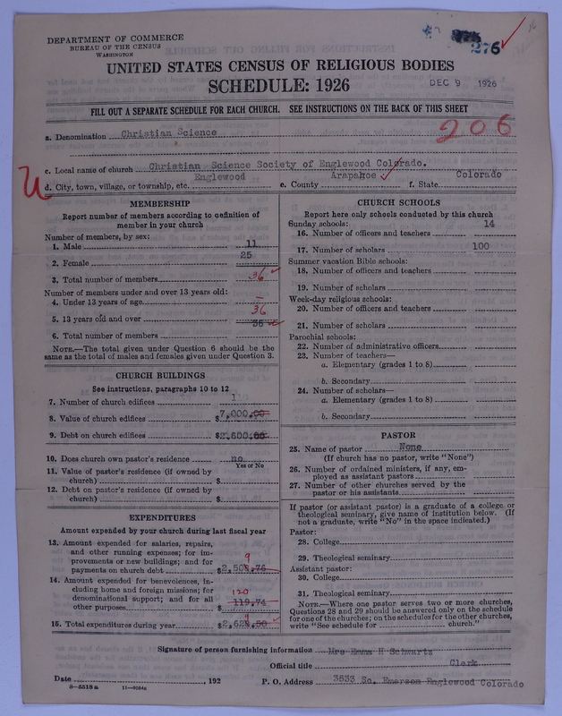 Scan of Church of Christ, Scientist: 276