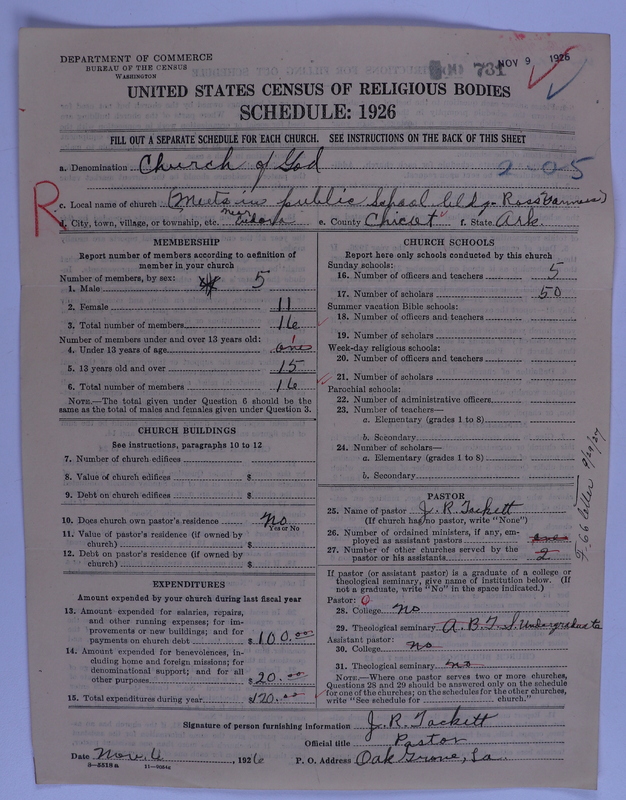 Scan of Church of God (Headquarters, Anderson, Ind.): 731
