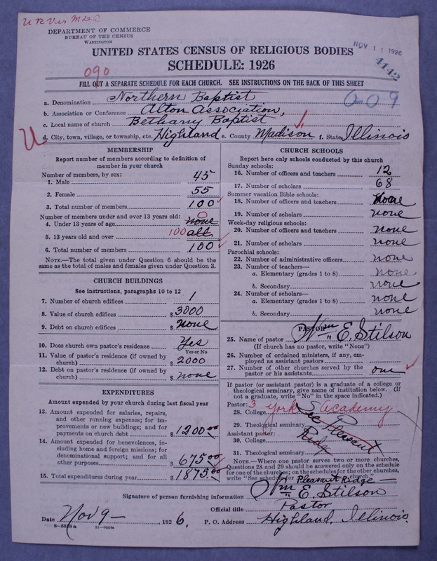 Scan of Northern Baptist Convention: 4142