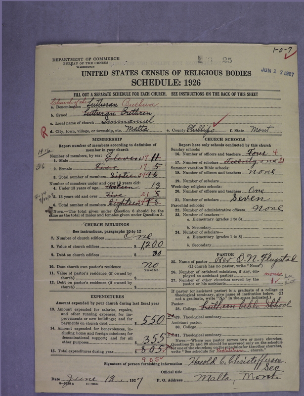 Scan of Church of the Lutheran Brethren of America: 25
