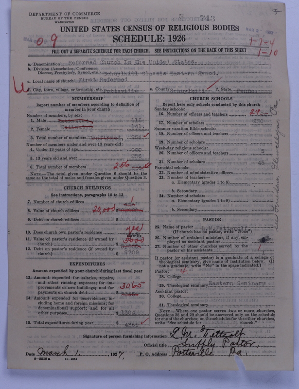 Scan of Reformed Church in the United States: 743