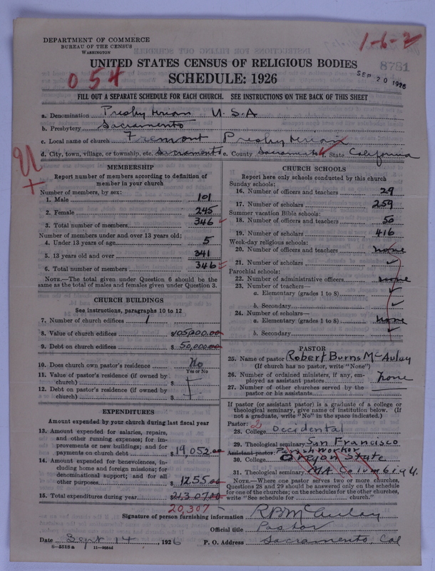 Scan of Presbyterian Church in the United States of America: 8781