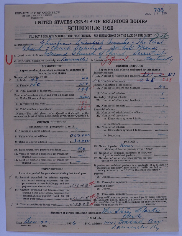 Scan of Church of Christ, Scientist: 755