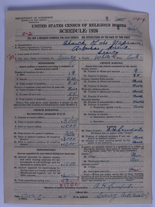 Scan of Church of the Nazarene: 908