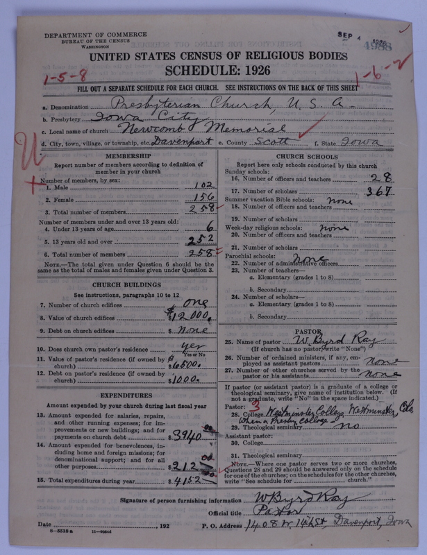 Scan of Presbyterian Church in the United States of America: 4988