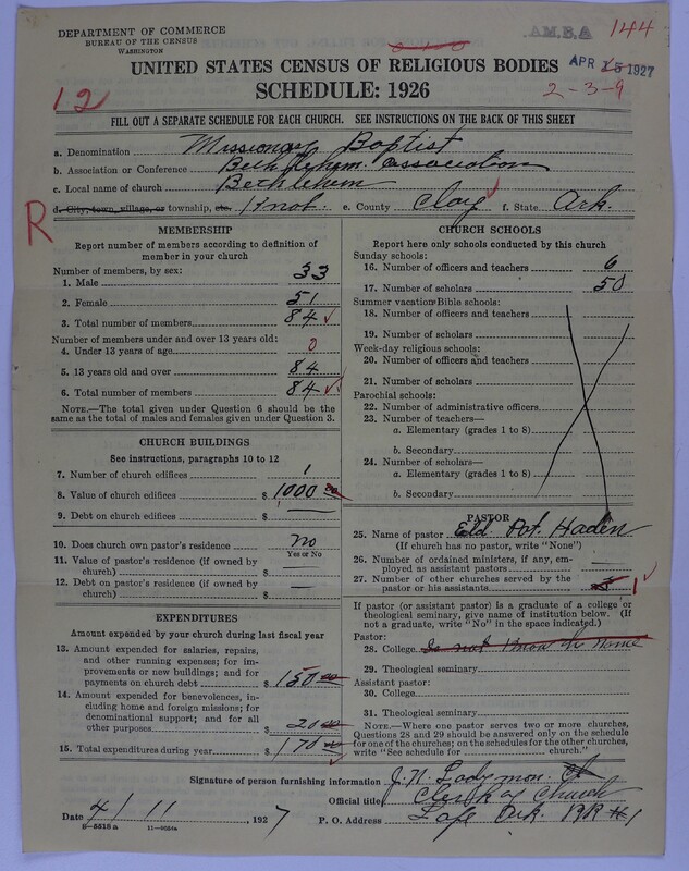 Scan of Landmark Baptist of America: 144