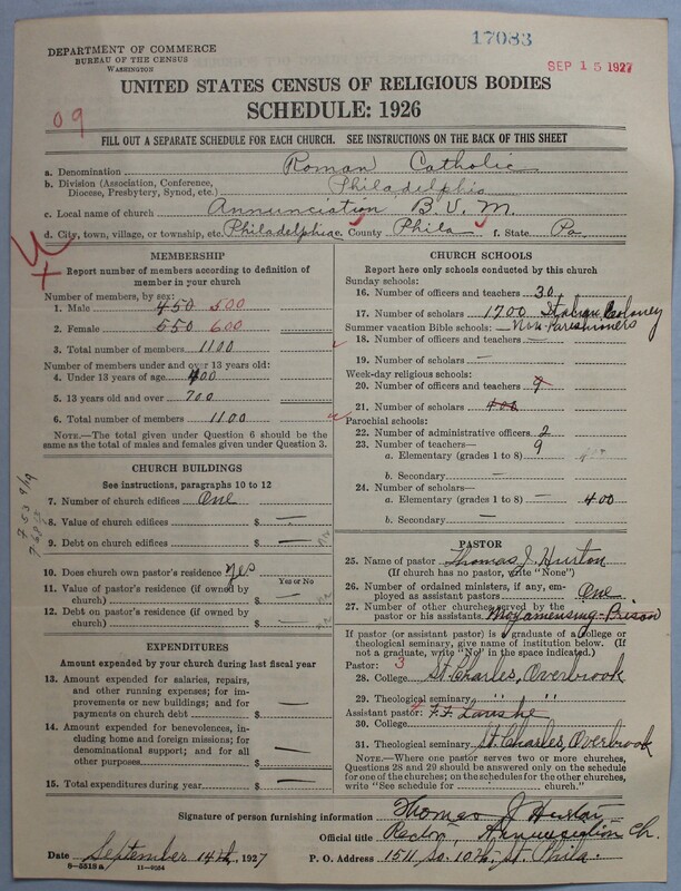 Scan of Roman Catholic Church: 17083