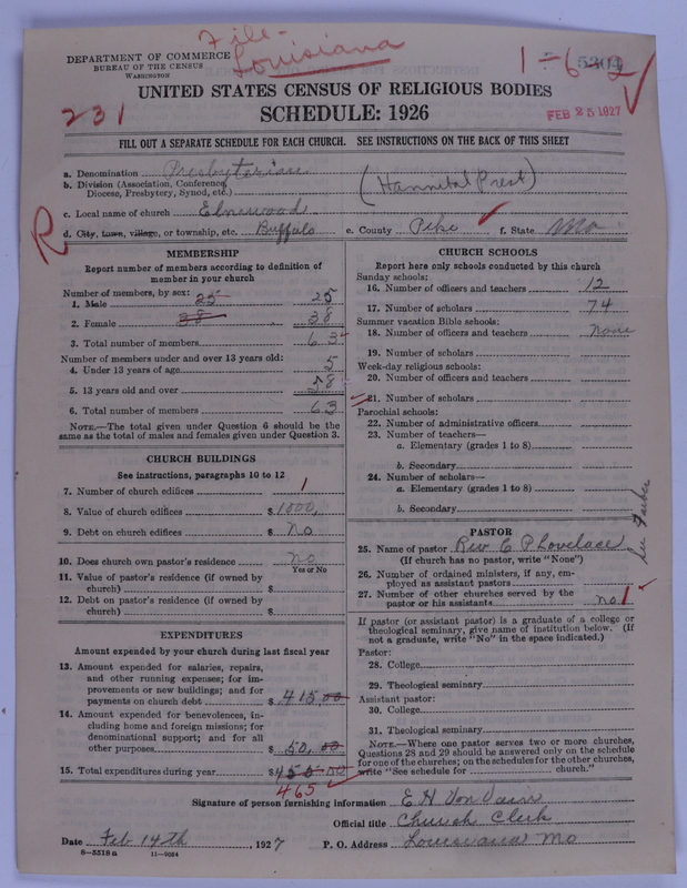 Scan of Presbyterian Church in the United States of America: 5304