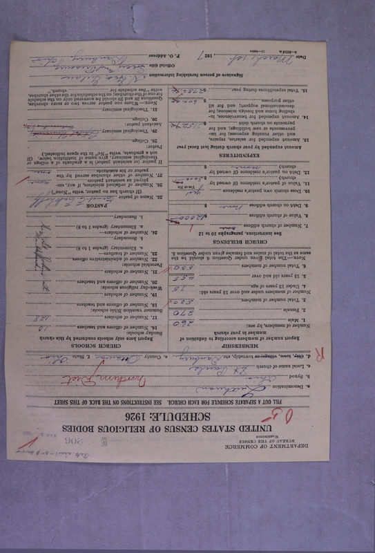 Scan of Synod of the Reformed Presbyterian Church of North America: 206