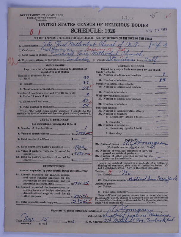 Scan of Free Methodist Church of North America: 1372