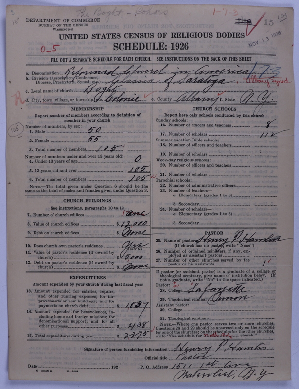Scan of Reformed Church in America: 15